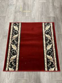 Коврик № 913,бордовый,размер 1 на 1 метр