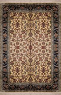 Шелковый Индийский ковер ручной работы Kashmir (Кашмир) 2.73x1.84