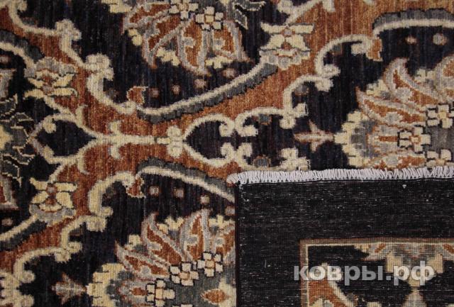 ковер ручной работы Афганский ковер ручной работы из шелка и шерсти Сhoubi Ziegler (Чуби зиглер) 2.91x1.95 — фото 4