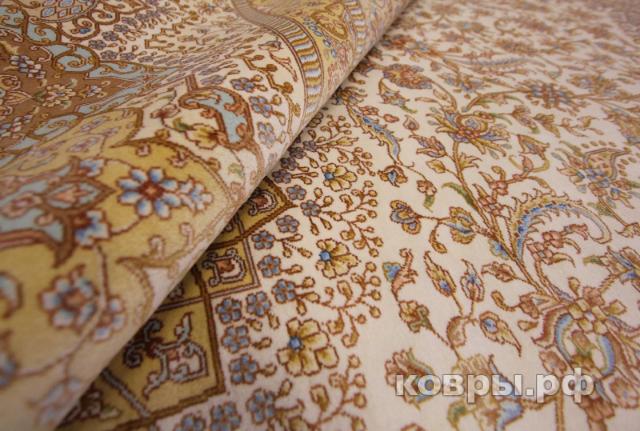 ковер ручной работы Шелковый Китайский ковер ручной работы Hereke (Хереке) 4.3x3.07 — фото 5