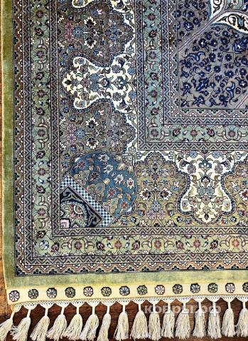 ковер ручной работы Шелковый Китайский ковер ручной работы Ardebir (Ардебир) 3.65x2.77 — фото 2