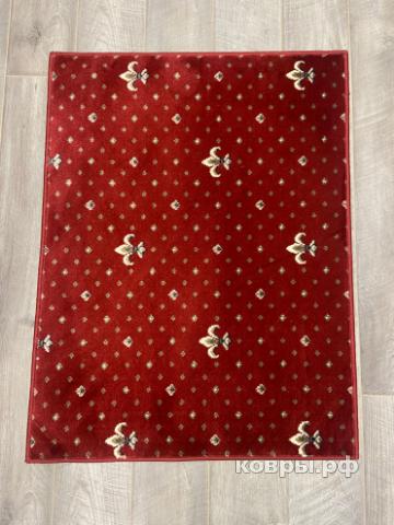 Халява Коврик № 1665,красный,размер 0,84 на 1,1 метра