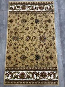 Коврик № 1817,бежевый,размер 1,5 на 0,87 метра