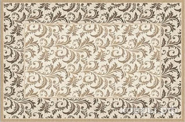 ковер Merinos Valencia Deluxe d327 CREAM-BROWN