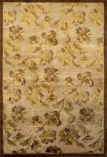 Китайский ковер ручной работы из шелка и шерсти 2x3