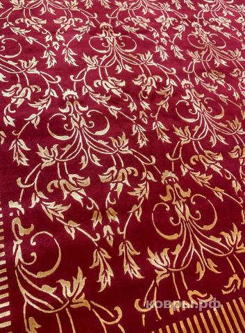 ковер ручной работы Китайский ковер ручной работы из шелка и шерсти 2.44x1.68 — фото 3