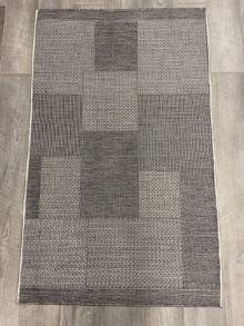 Коврик № 1092,серый,размер 0,98 на 1,57 метра