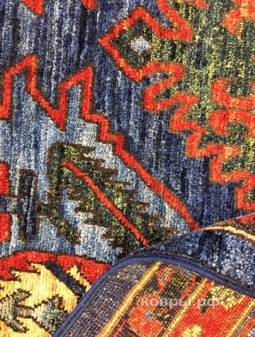 ковер ручной работы Шелковый Афганский ковер ручной работы Bidjar (Биджар) 3.12x2.41 — фото 3