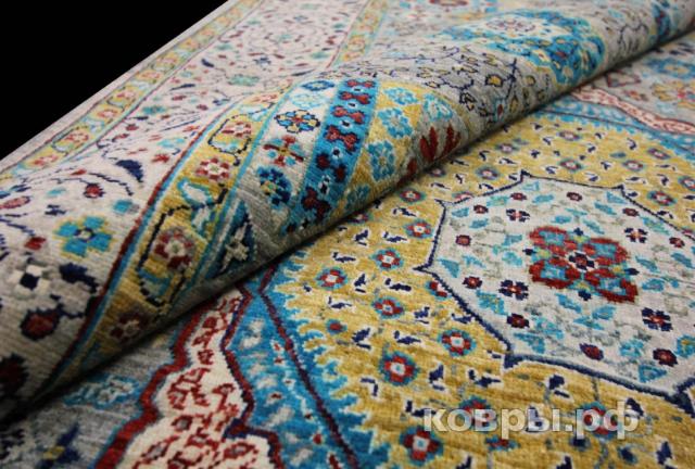 ковер ручной работы Шелковый Афганский ковер ручной работы Mamluk (Мамлук) 2.46x1.53 — фото 4