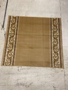 Коврик №1360,бежевый,размер 1,5 на 1,4 метра