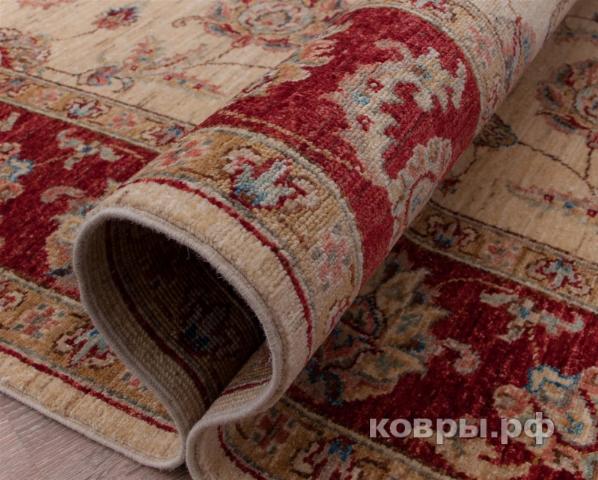 ковер ручной работы Пакистанский ковер ручной работы Чуби зиглер 1.75x2.37м — фото 7