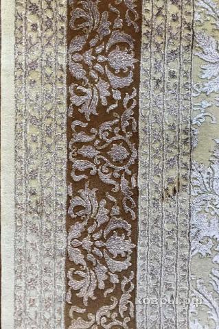 ковер ручной работы Индийский ковер ручной работы из шелка и шерсти Radjput (Раджпут) 4.06x2.95 — фото 2