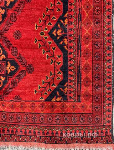 ковер ручной работы Шерстяной Афганский ковер ручной работы Hamamadi (Хамамади) 1.39x1.02 — фото 2