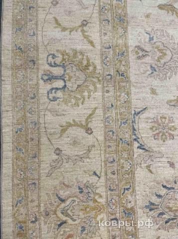 ковер ручной работы Шелковый Афганский ковер ручной работы Сhoubi (Чуби) 5.93x3.98 — фото 4