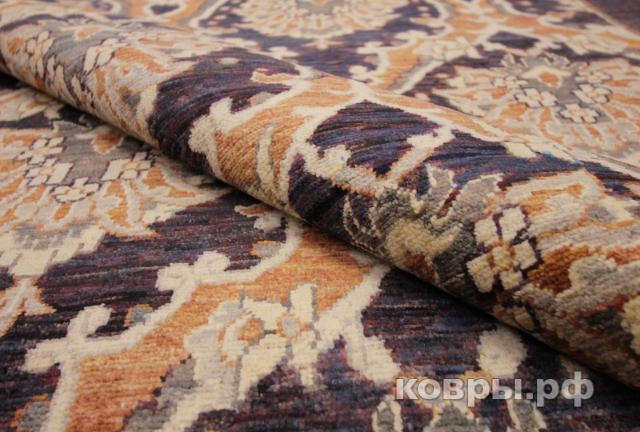 ковер ручной работы Афганский ковер ручной работы из шелка и шерсти Сhoubi Ziegler (Чуби зиглер) 2.91x1.95 — фото 5