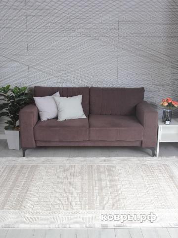 ковер Ковер SAHAN AMELI 9247A S.BEIGE / P.WHITE — фото 2