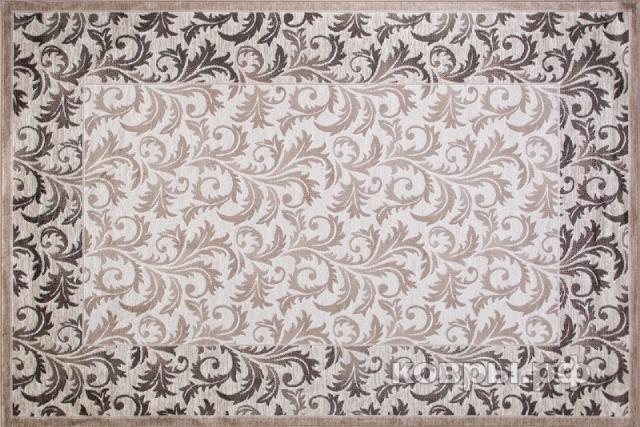 ковер Merinos Valencia Deluxe d327 CREAM-BROWN — фото 2