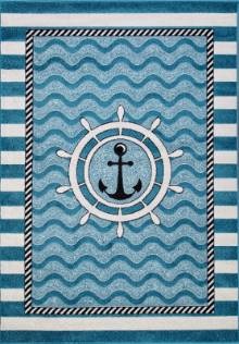 Ковер Букле на пол RIO C052 BLUE