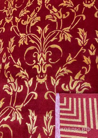 ковер ручной работы Китайский ковер ручной работы из шелка и шерсти 2.44x1.68 — фото 4