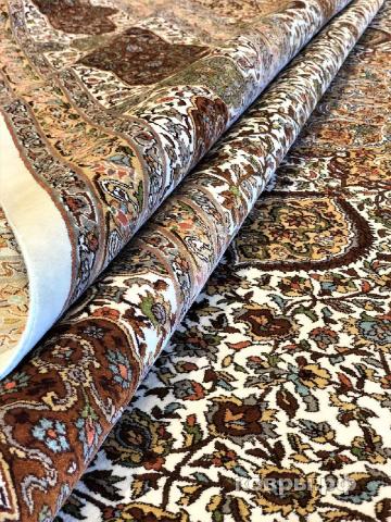 ковер ручной работы Шелковый Индийский ковер ручной работы Kashmir (Кашмир) 3.1x4.33 — фото 5