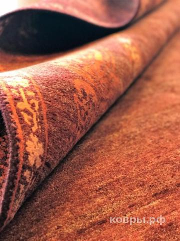 ковер ручной работы Индийский ковер ручной работы из шелка и шерсти 2.4x1.7 — фото 2