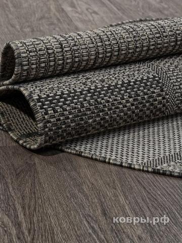 ковер Ковер MERINOS KAIR S139 BLACK-GRAY Овал — фото 3