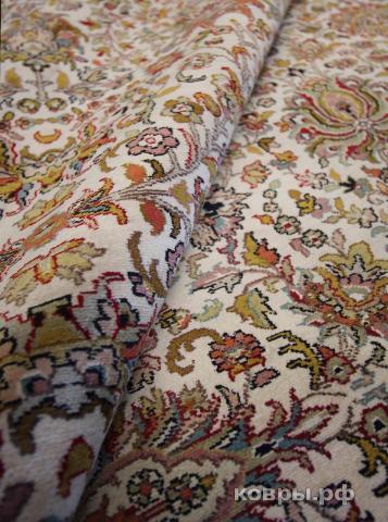 ковер ручной работы Шелковый Индийский ковер ручной работы Kashmir (Кашмир) 2.74x1.84 — фото 3