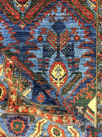 ковер ручной работы Шелковый Афганский ковер ручной работы Bidjar (Биджар) 3.12x2.41 — фото 4