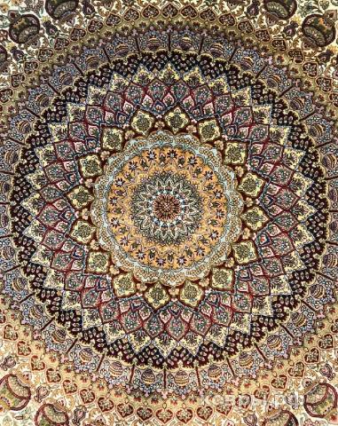 ковер ручной работы Шелковый Китайский ковер ручной работы Ardebir (Ардебир) 3.37x2.42 — фото 5