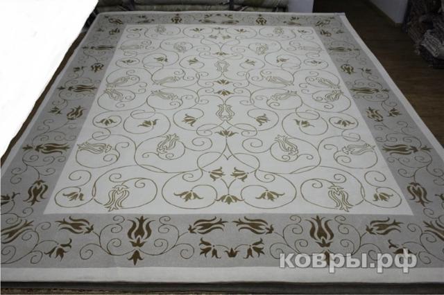 ковер ручной работы Дизайнерский ковер ручной работы из шерсти дикого яка 051 2.74x3.66 — фото 2