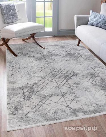 ковер OZ KAPLAN Leonidas B0746A Silver-Grey — фото 2