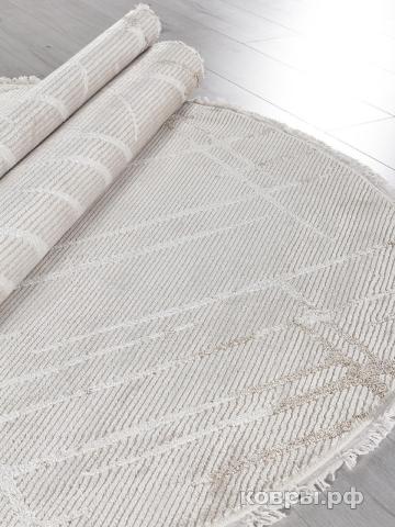 ковер Ковер Современный DURKAR RUBI 26825Z CREAM / MINK Овал — фото 3