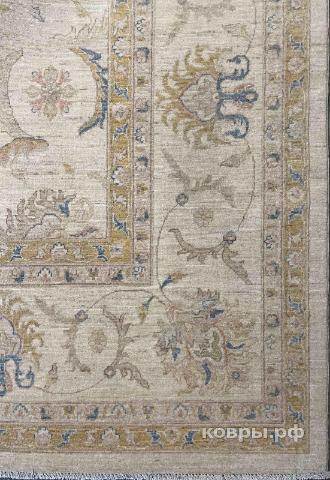 ковер ручной работы Шелковый Афганский ковер ручной работы Сhoubi (Чуби) 5.93x3.98 — фото 5