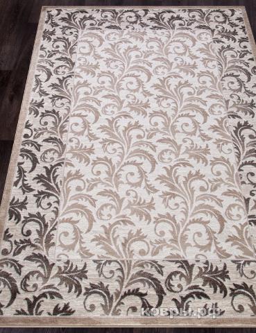 ковер Merinos Valencia Deluxe d327 CREAM-BROWN — фото 3