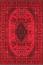 ковер ручной работы Афганский ковер ручной работы Чуби 1.5x1.94м