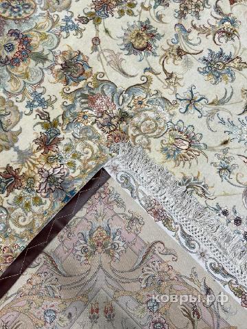 ковер ручной работы Иранский ковер ручной работы из шелка и шерсти Tabriz (Табриз)   6x4 — фото 5