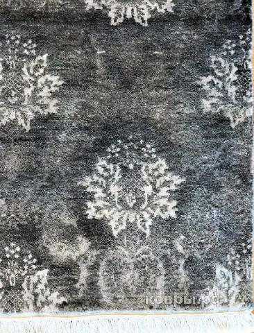 ковер ручной работы Индийский ковер ручной работы из шелка и шерсти 2.4x1.7 — фото 3