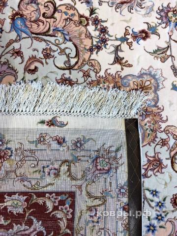 ковер ручной работы Иранский ковер ручной работы из шелка и шерсти Tabriz (Табриз Шарфар) 4x3 — фото 5