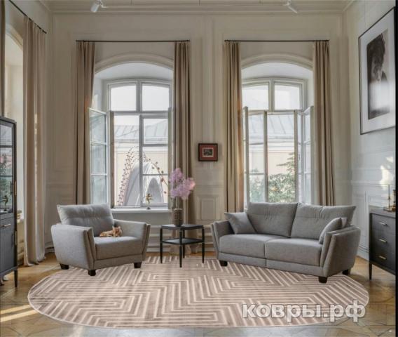 ковер Ковер MERINOS DIOS F412 BEIGE Овал — фото 3