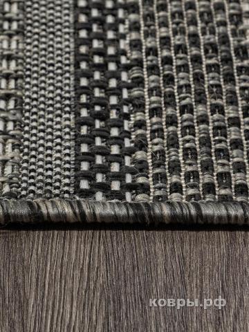 ковер Ковер MERINOS KAIR S139 BLACK-GRAY Овал — фото 4