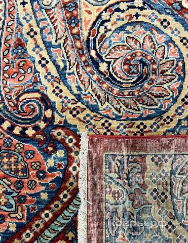 ковер ручной работы Шелковый Афганский ковер ручной работы Modern (Модерн) 3.47x2.68 — фото 4