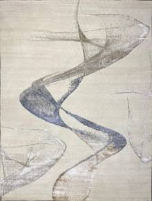 Индийский ковер ручной работы из шелка и шерсти 3.67x2.75