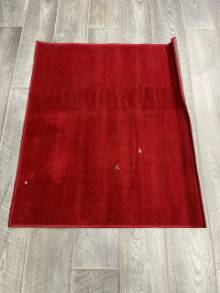 Коврик №1477,бордовый,размер 0,84 на 1 метр