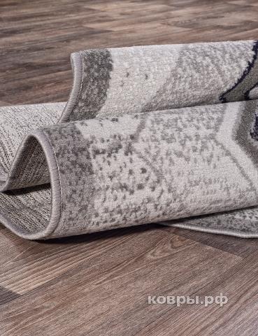 ковер Merinos Silver d188 GRAY Овал — фото 3