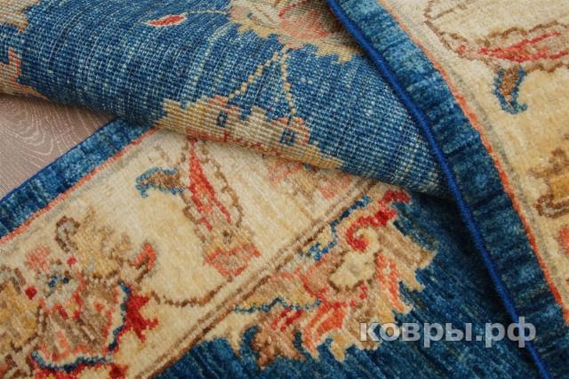 ковер ручной работы Пакистанский ковер ручной работы Чуби зиглер 0.8x1.21м — фото 8