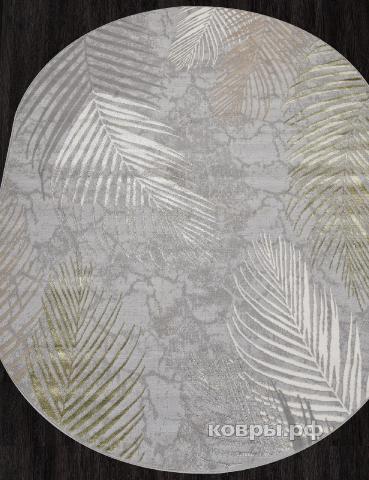 ковер MERINOS LIMAN F167 GRAY-GREEN Овал — фото 2