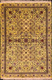 Шелковый Китайский ковер ручной работы 1.97x1.24