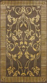 Китайский ковер ручной работы из шелка и шерсти 1.22x0.7