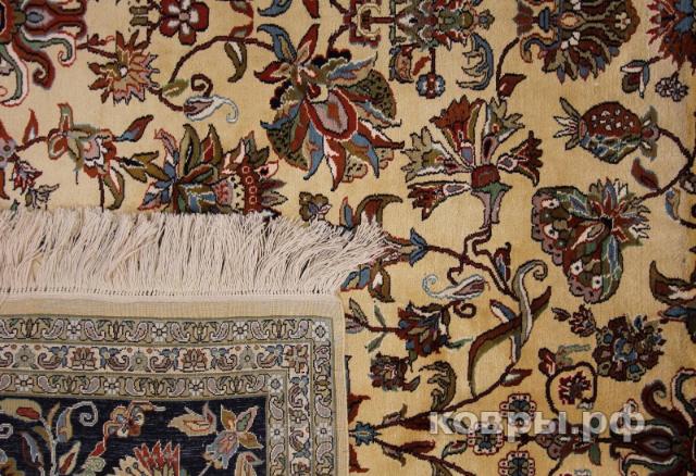 ковер ручной работы Шелковый Индийский ковер ручной работы Kashmir (Кашмир) 2.73x1.84 — фото 4