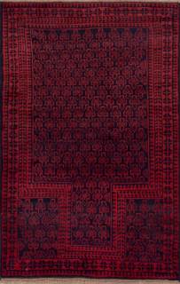 Пакистанский ковер ручной работы Балучи 0.84x1.37м